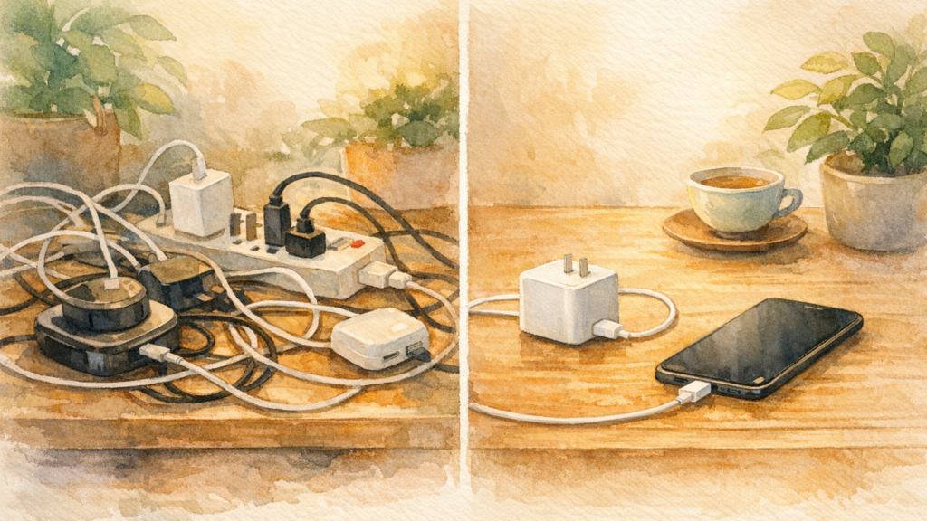 高齢の親にスマホの充電を続けてもらう工夫 文中画像2(16:9・文字なし)