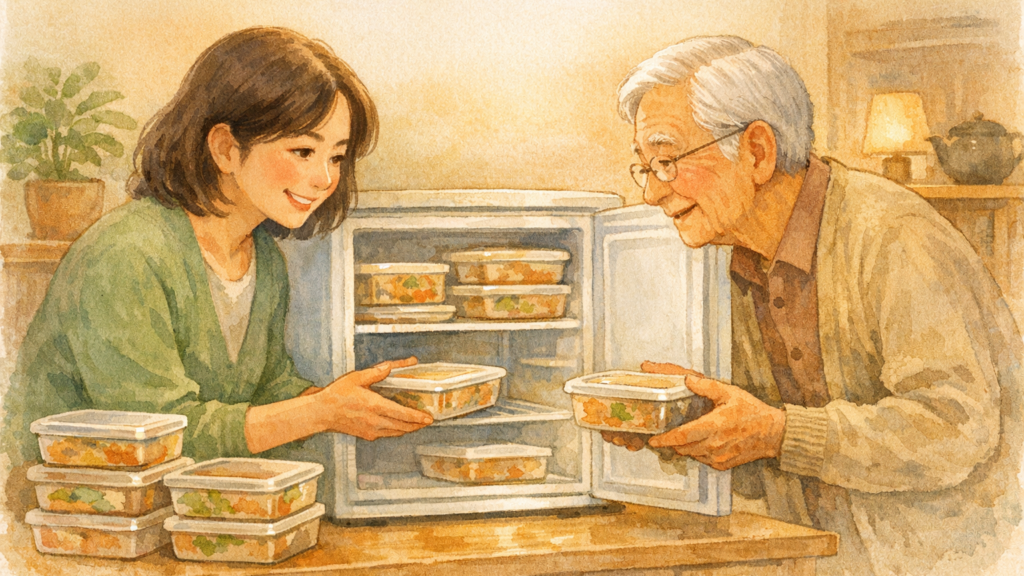 一人暮らしの父の食事が心配|作り置きと宅配の選び方 文中画像2(16:9・文字なし)