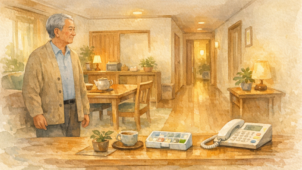親の入院・退院後、一人暮らしに戻す?最初の2週間 文中画像1(16:9・文字なし)