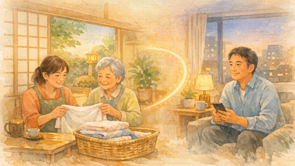 親が家事をできなくなってきた|帰省のたびに片付ける、をやめる判断 文中画像2(16:9・文字なし)