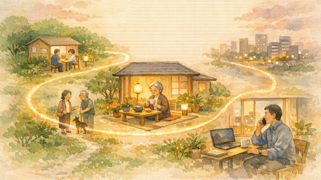 母が一人暮らしに|父を亡くした最初の1年は呼び寄せを急がない 文中画像2(16:9・文字なし)
